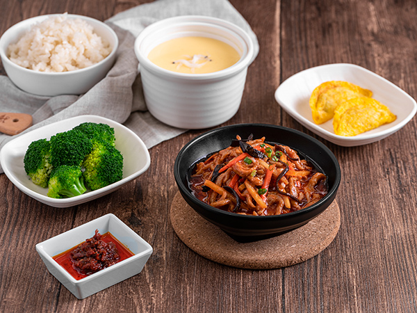 魚香肉絲套餐